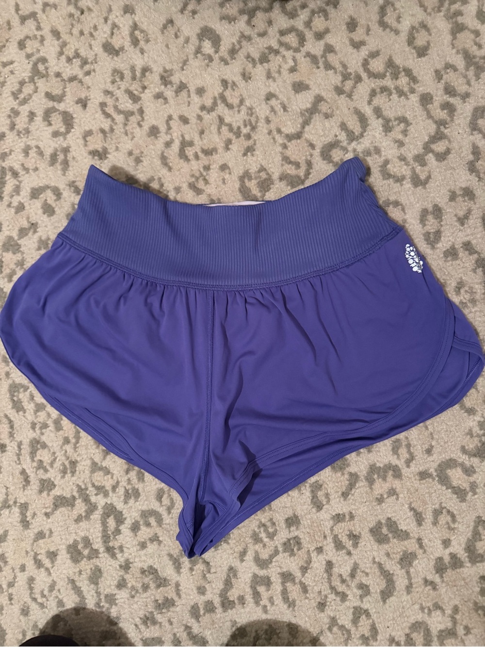 Free People Movement Purple Shorts